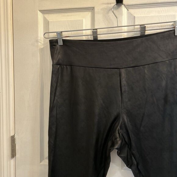 NWT Ava & Viv PLUS High Waisted Black Leggings Pants 2X 20W/22W Women’s New Tags - Picture 9 of 16